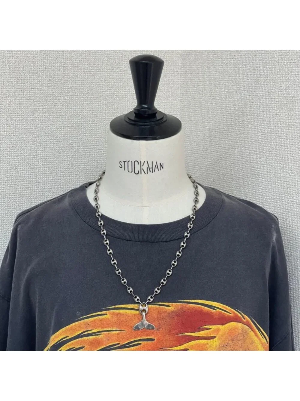 Gucci Marina Chain Whale Tail Necklace 925 Sterling Silver